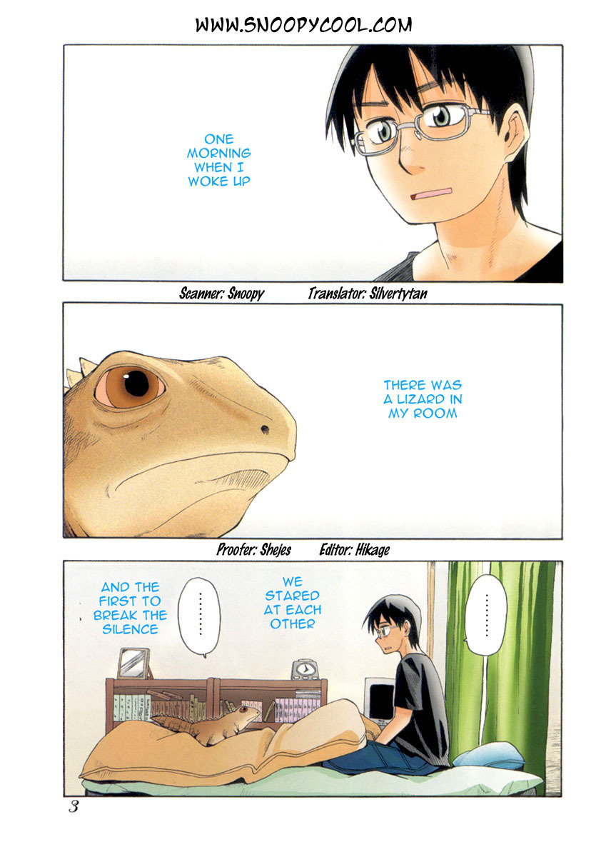 Wakusei no Samidare Chapter 1 page 3 - Chapter 1: Amamiya Yuuhi and the Lizard Knight