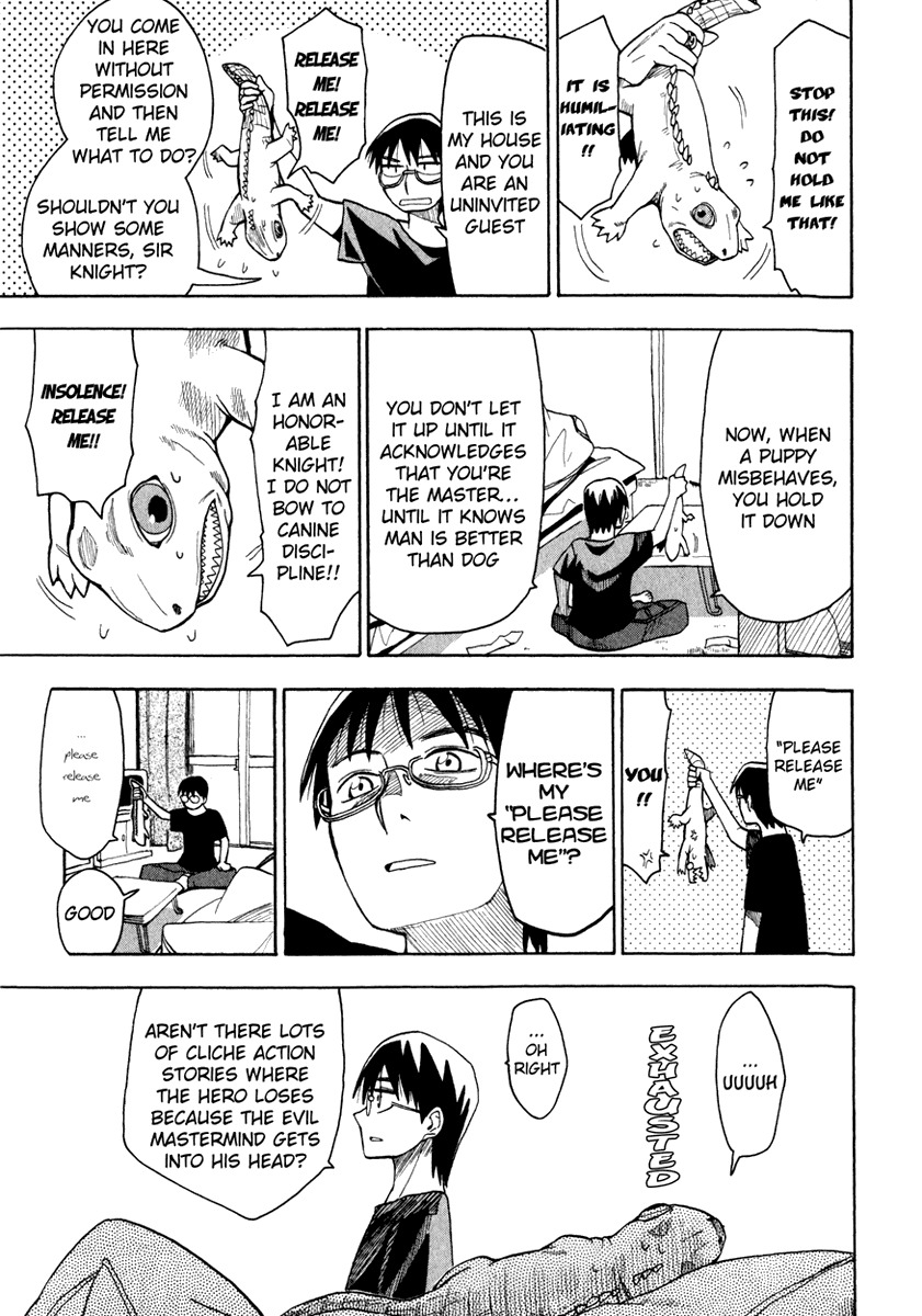 Wakusei no Samidare Chapter 1 page 9 - Chapter 1: Amamiya Yuuhi and the Lizard Knight