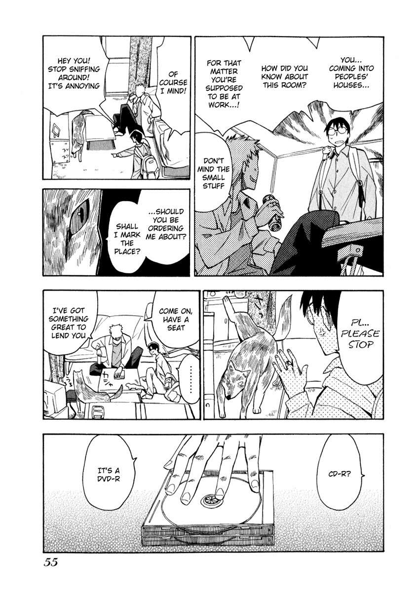 Wakusei no Samidare Chapter 10 page 21 - Chapter 10: Yuuhi, an Anime, and How to Capture Hangetsu