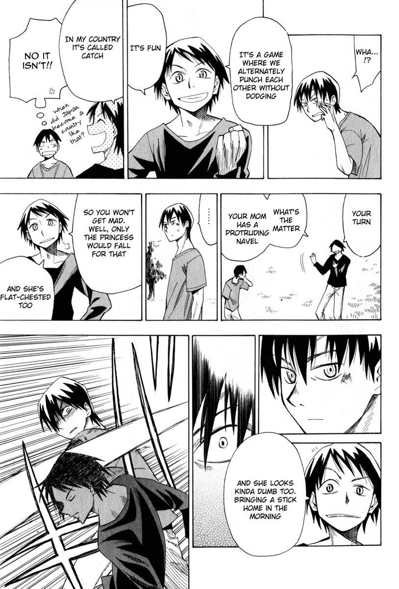 Wakusei no Samidare Chapter 16 page 13 - Chapter 16: Shinonome Mikazuki and the Crow Knight