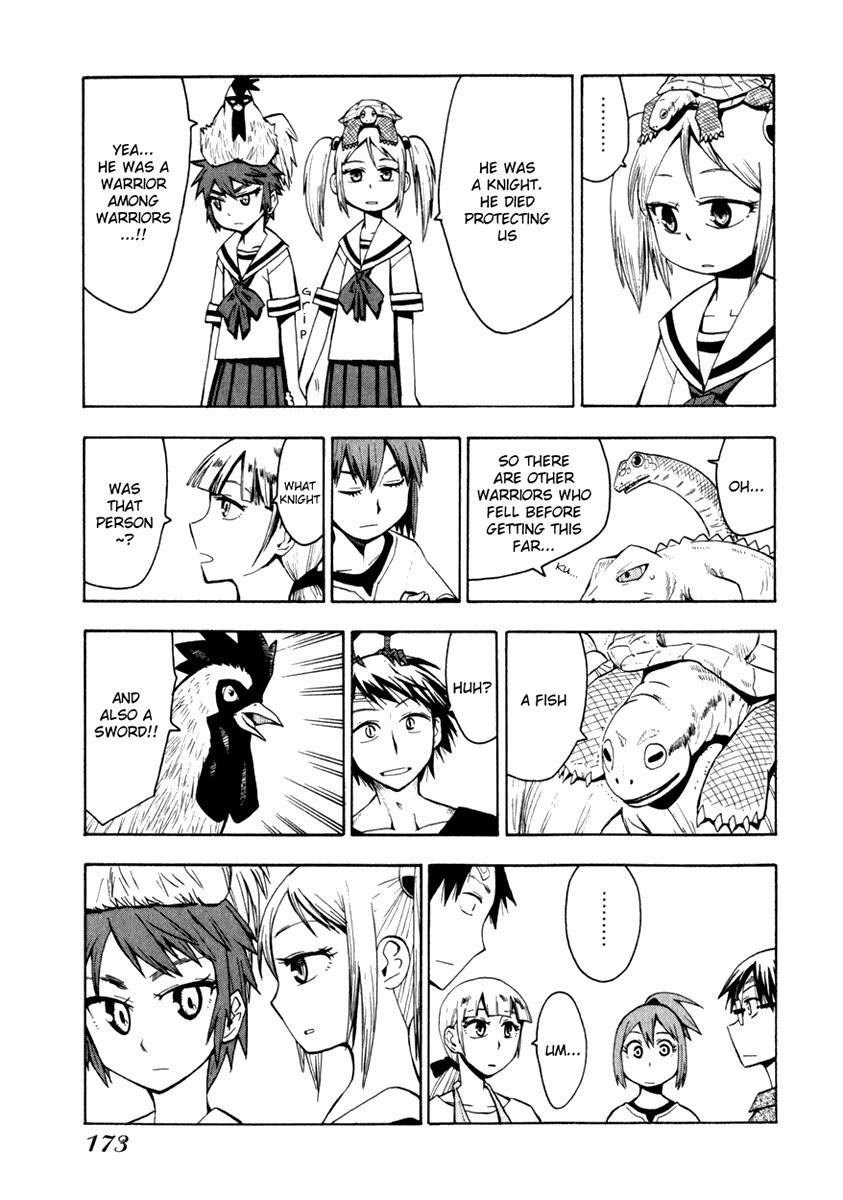 Wakusei no Samidare Chapter 22 page 23 - Chapter 22: Amamiya Yuuhi and the Beast Knights (1)
