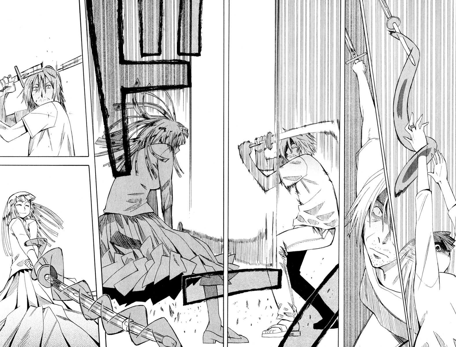 Wakusei no Samidare Chapter 24 page 35 - Chapter 24: Hakudou Yayoi and the Snake Knight