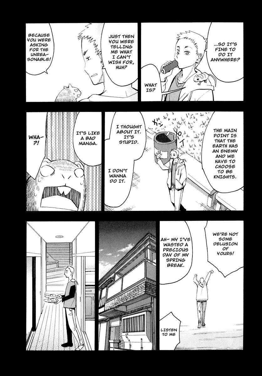 Wakusei no Samidare Chapter 26 page 17 - Chapter 26: Kusakabe Tarou and the Mouse Knight