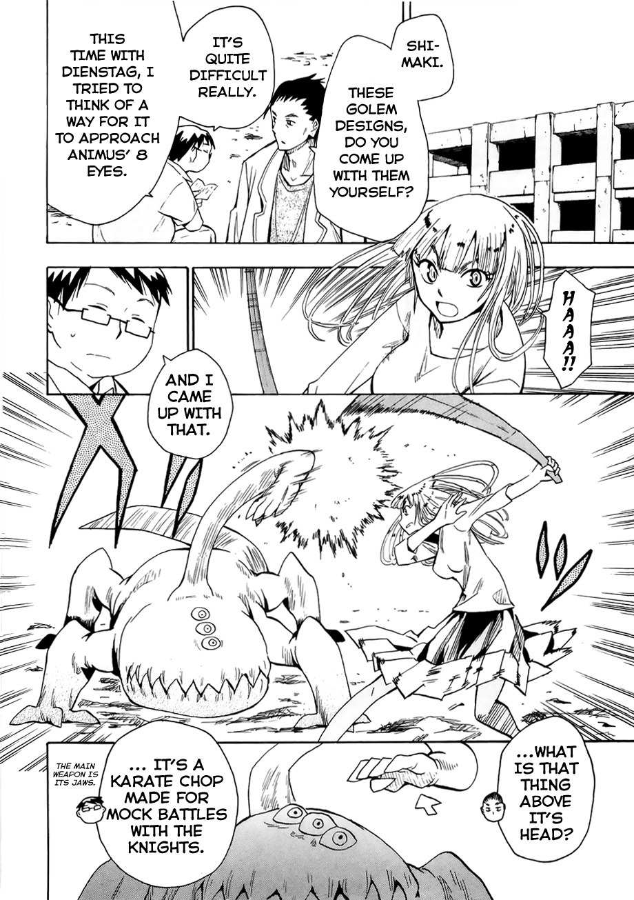 Wakusei no Samidare Chapter 35 page 4 - Chapter 35: Metageitnion and the Beast Knights