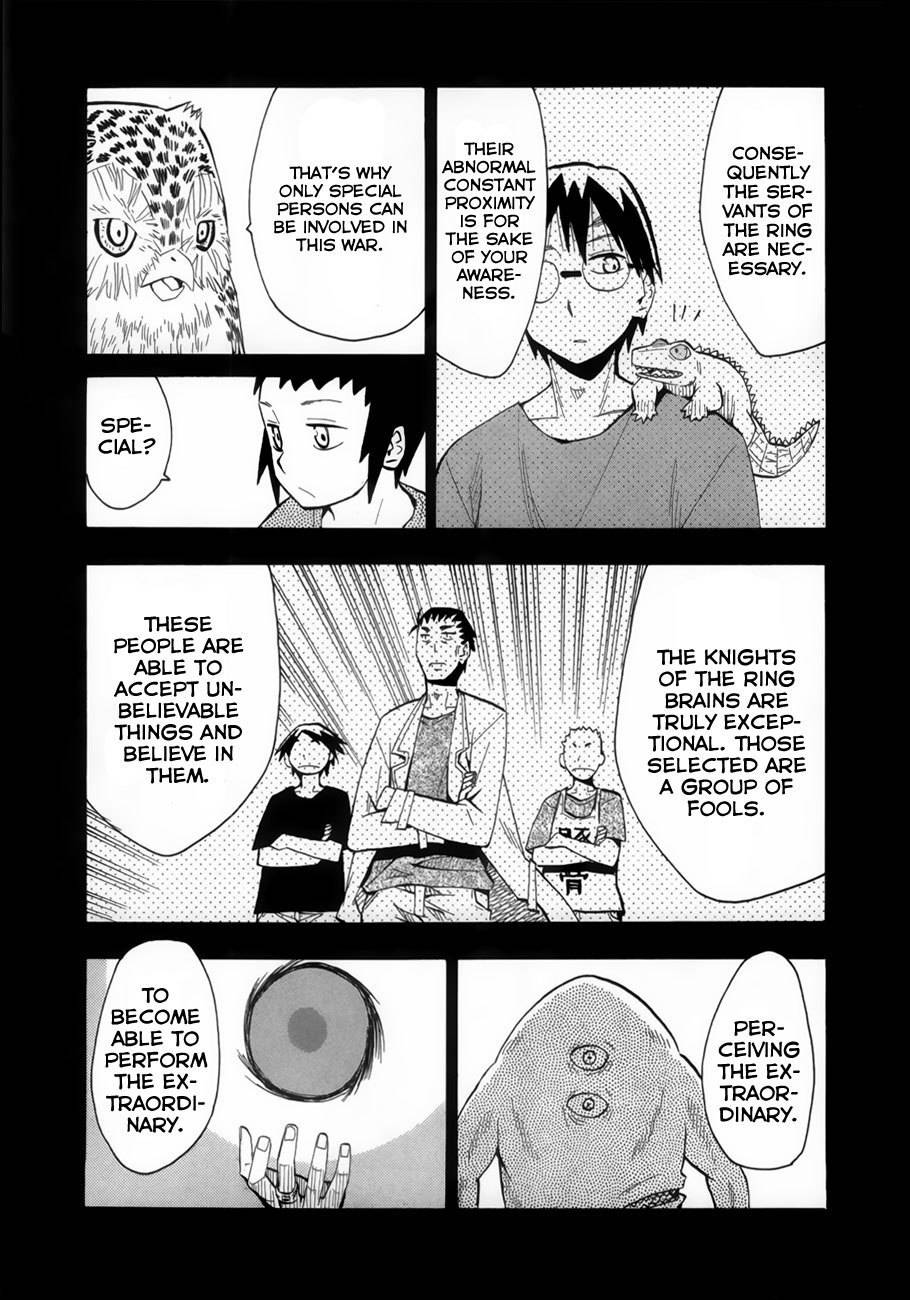 Wakusei no Samidare Chapter 36 page 18 - Chapter 36: Akane Taiyou and the Owl Knight