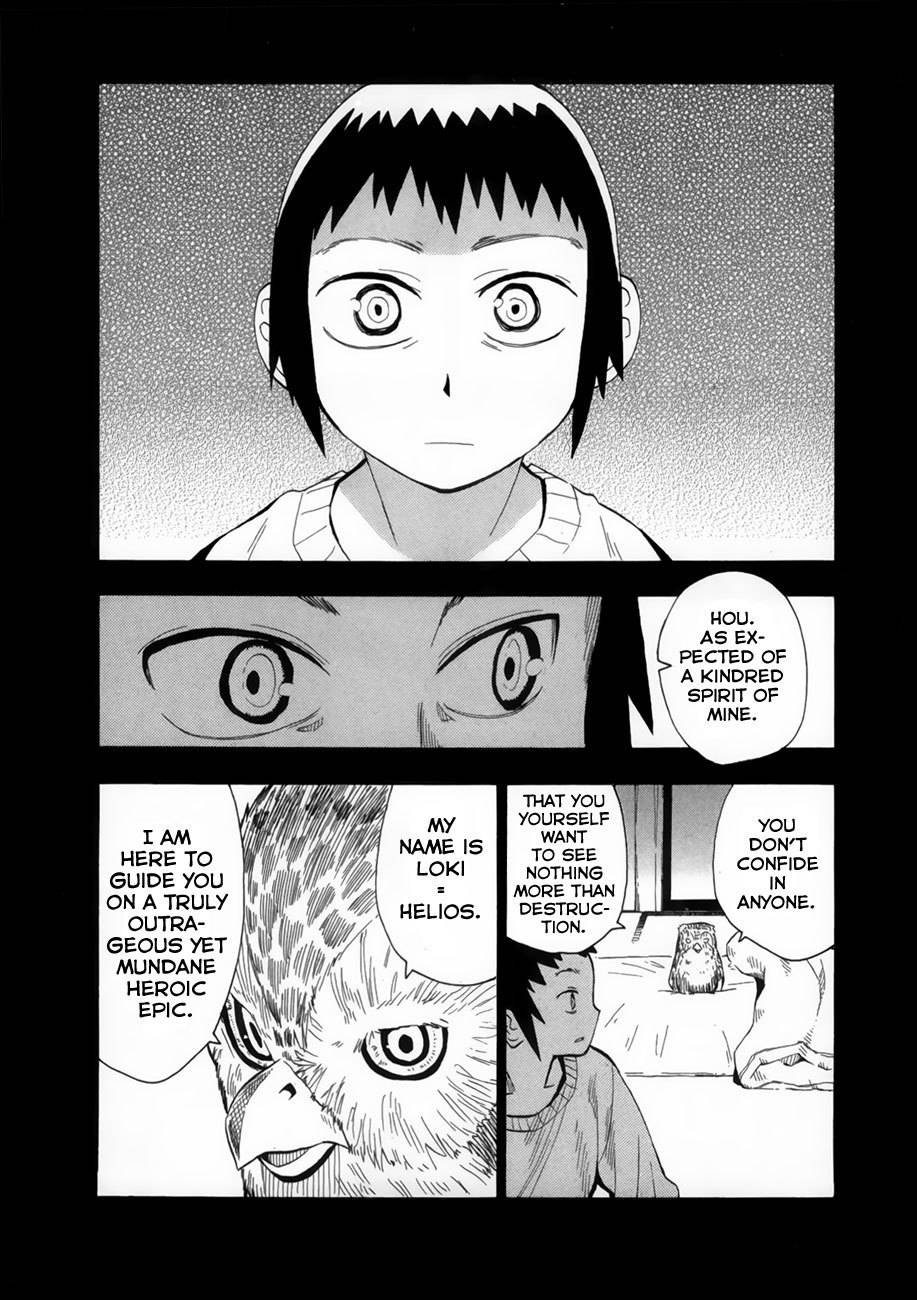 Wakusei no Samidare Chapter 36 page 8 - Chapter 36: Akane Taiyou and the Owl Knight