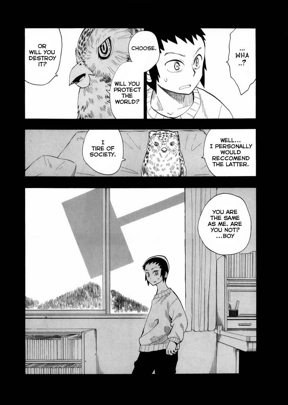 Wakusei no Samidare Chapter 36 page 9 - Chapter 36: Akane Taiyou and the Owl Knight