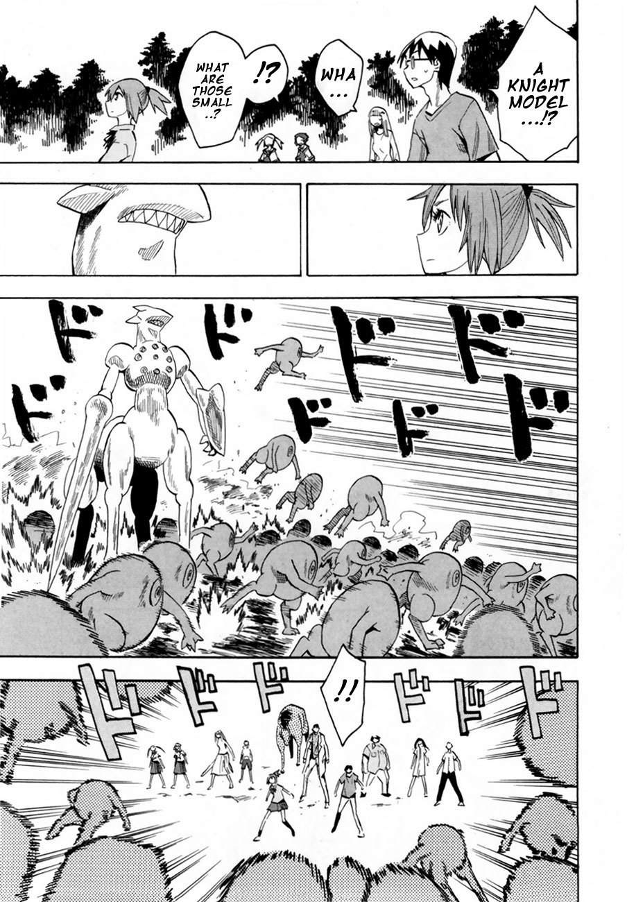 Wakusei no Samidare Chapter 37 page 21 - Chapter 37: Kusakabe Tarou, the Brave