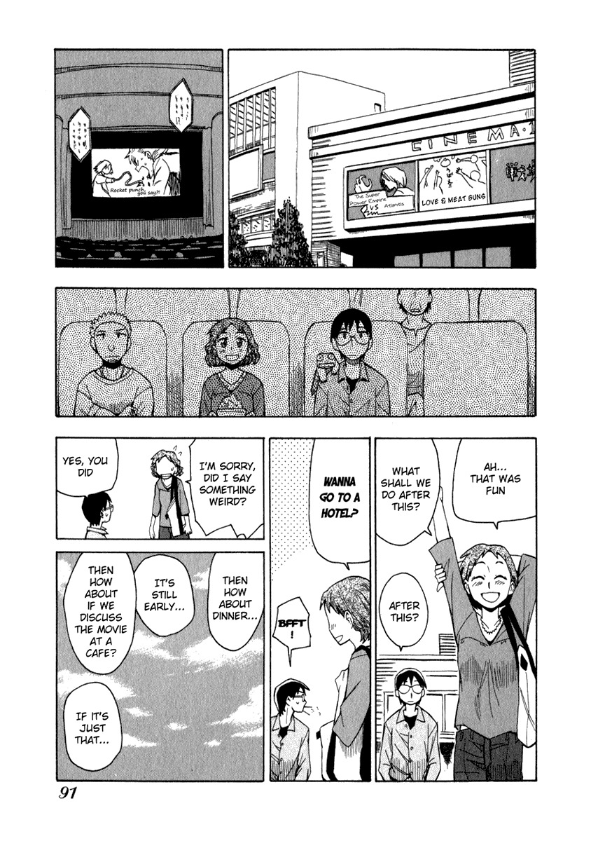 Wakusei no Samidare Chapter 4 page 9 - Chapter 4: Yuuhi, the Love Comedy, and the Heel Drop Kick