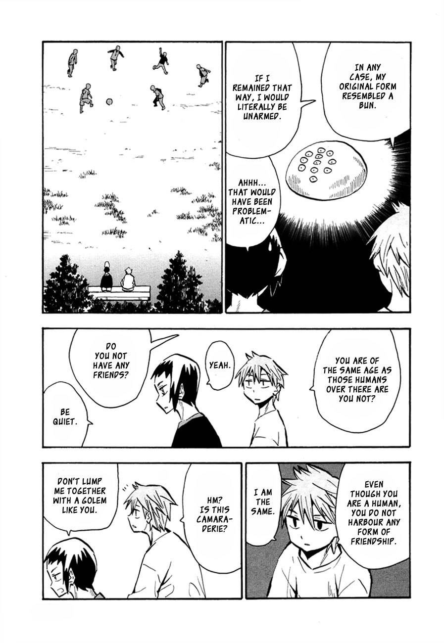 Wakusei no Samidare Chapter 44 page 21 - Chapter 44: Akane Taiyou and the Golem