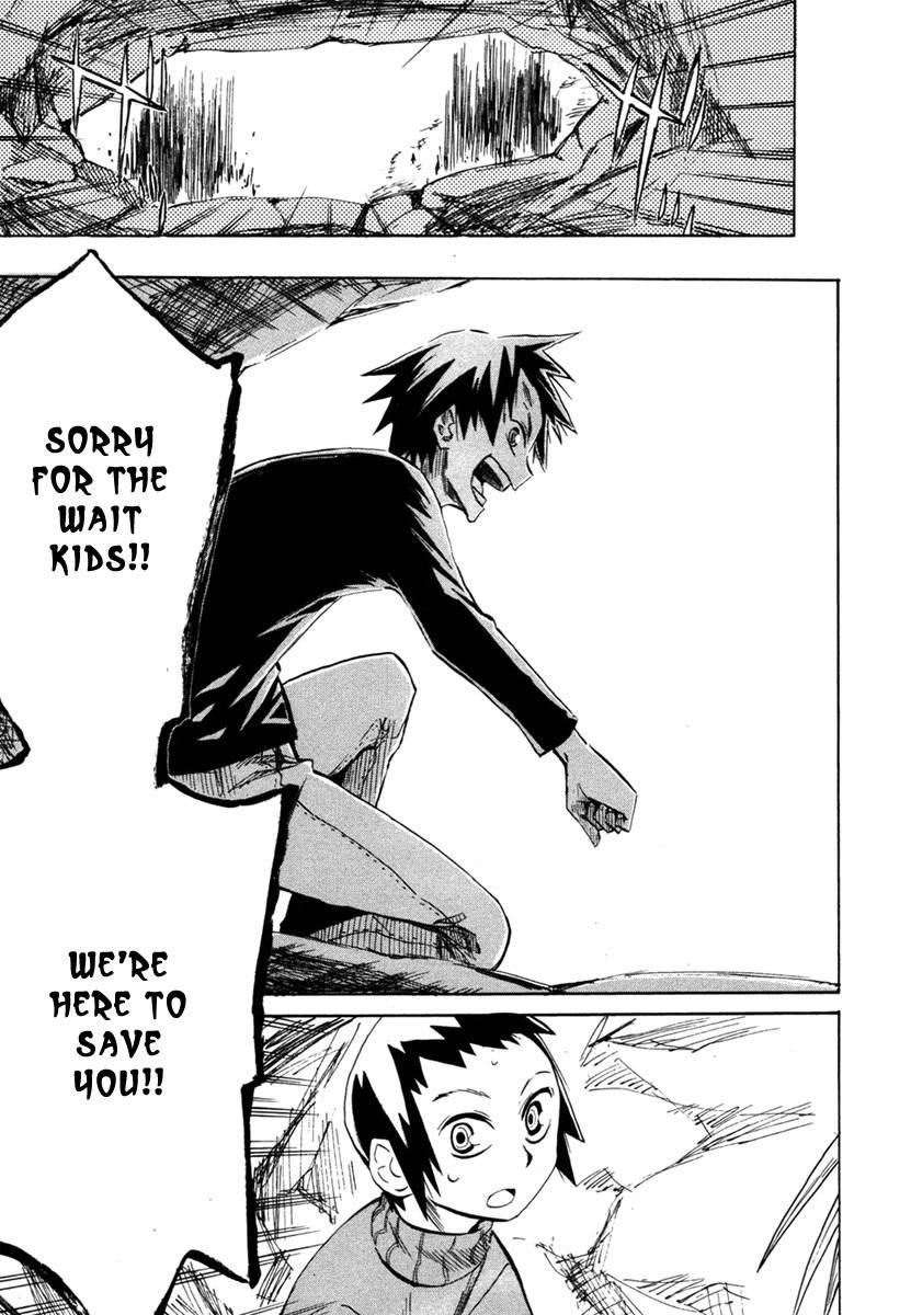 Wakusei no Samidare Chapter 46 page 27 - Chapter 46: The Heroes and the Children