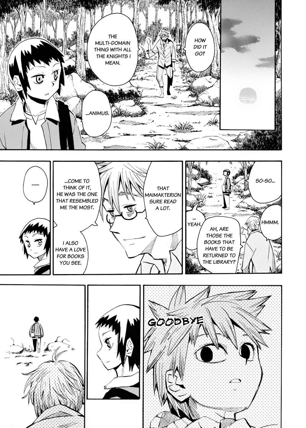 Wakusei no Samidare Chapter 54 page 10 - Chapter 54: Anima and Animus