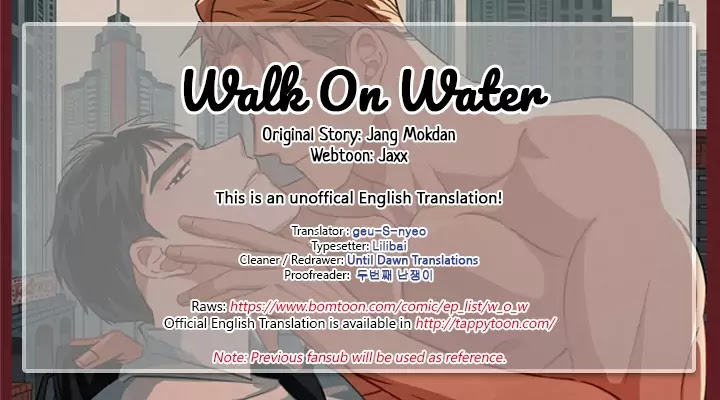 Walk on Water Chapter 28 page 1 - Chapter 28