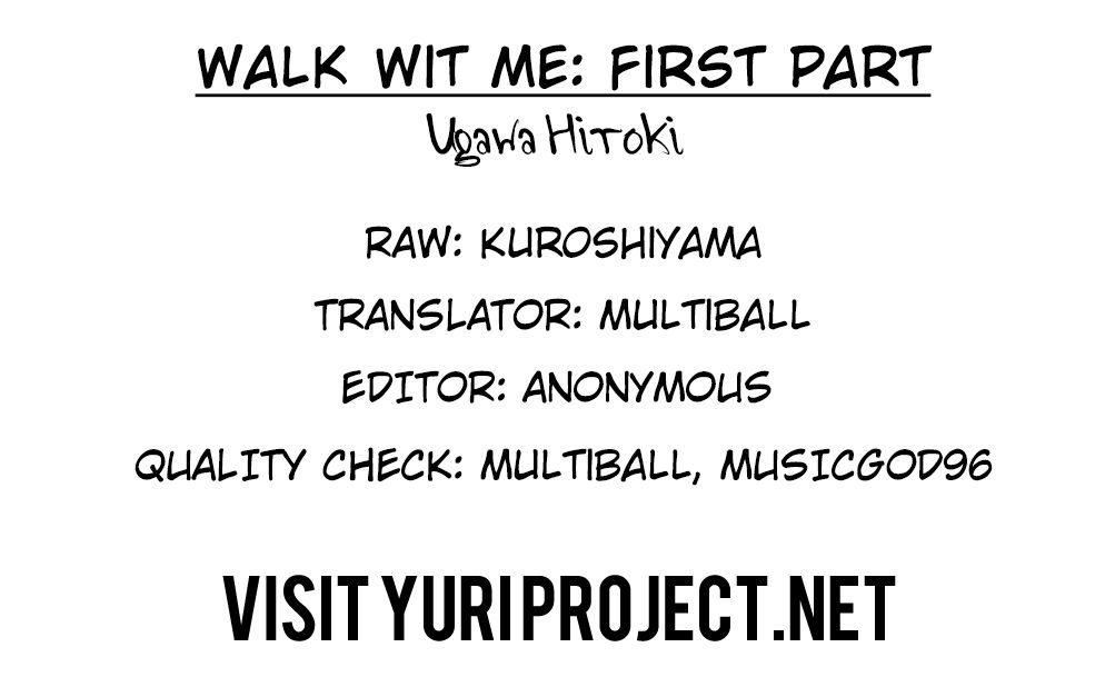 Walk With Me (UGAWA Hiroki) Chapter 1 page 31 - Chapter 1 : Part 1