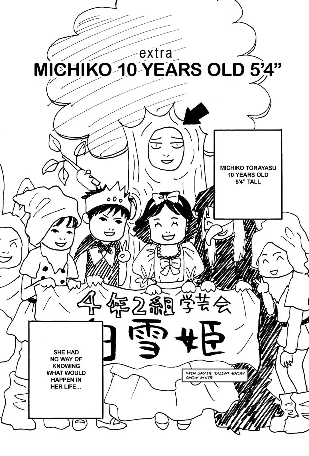 Walkin' Butterfly Chapter 1.2-5 page 1 - Vol.1 Extra: MICHIKO 10 YEARS OLD