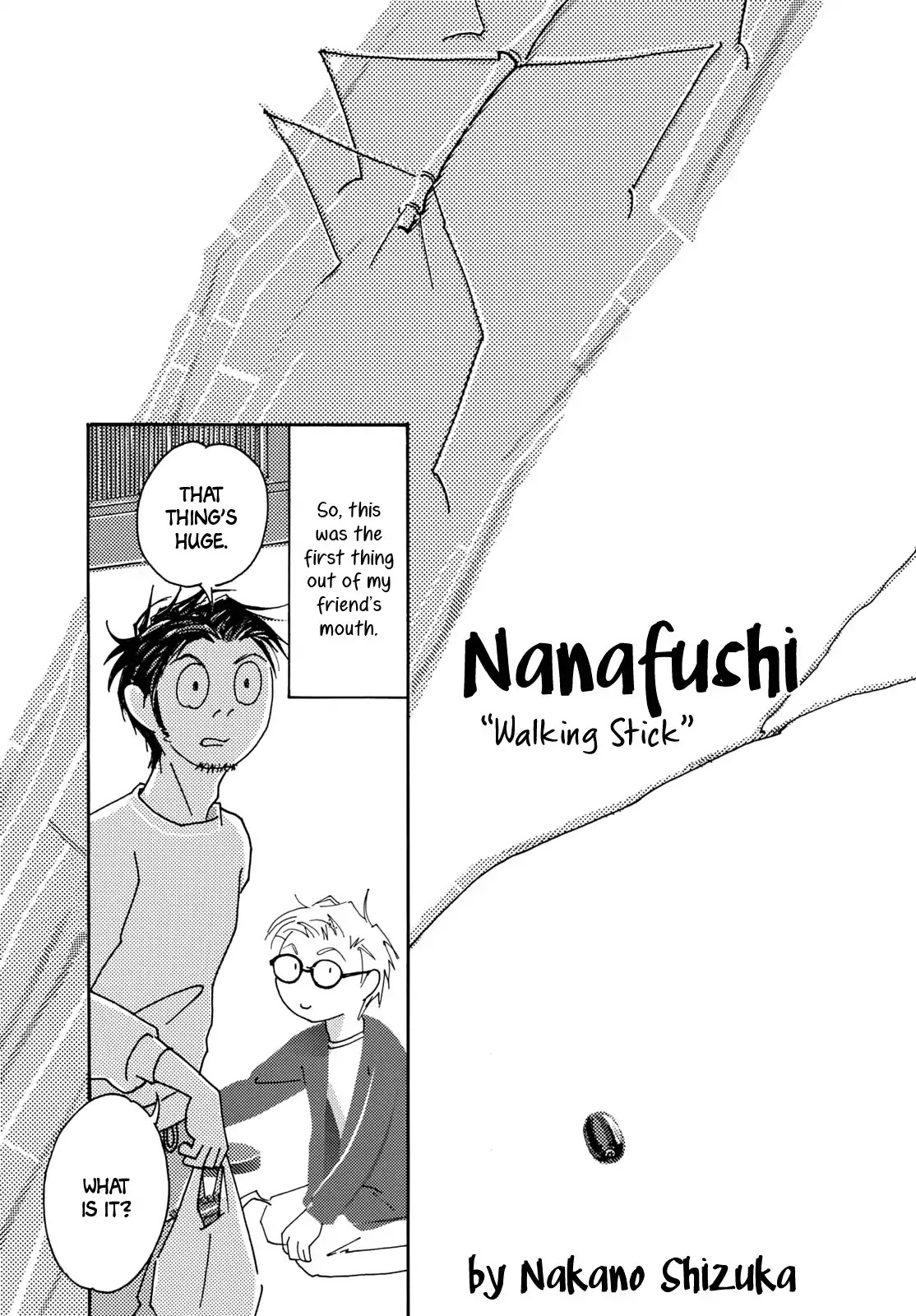 Walking Stick Chapter 0 page 1 - Chapter 0: Oneshot