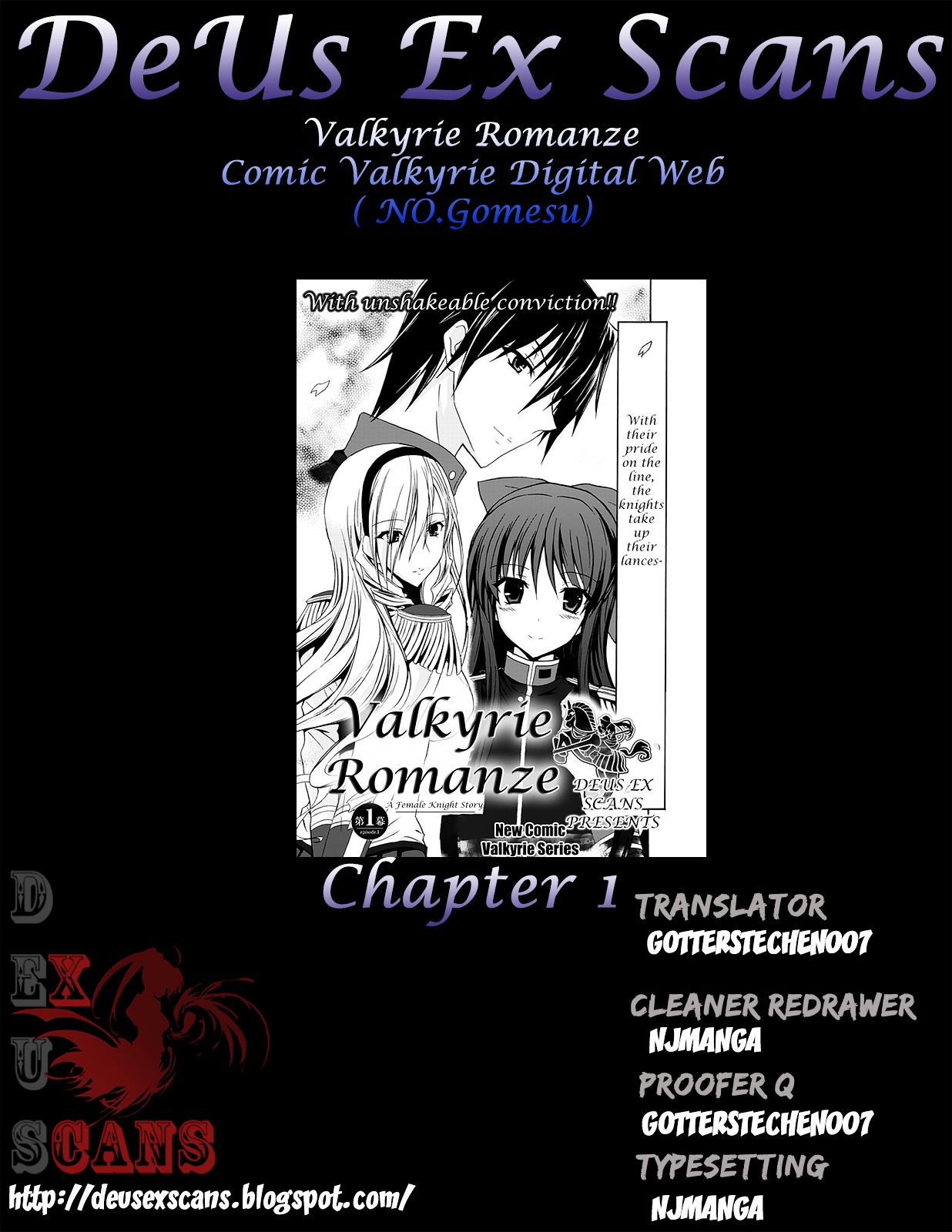 Walkure Romanze - Shoujo Kishi Monogatari (NO. Gomesu) Chapter 1.2 page 25 - Chapter 1 v2 : Chapter 1