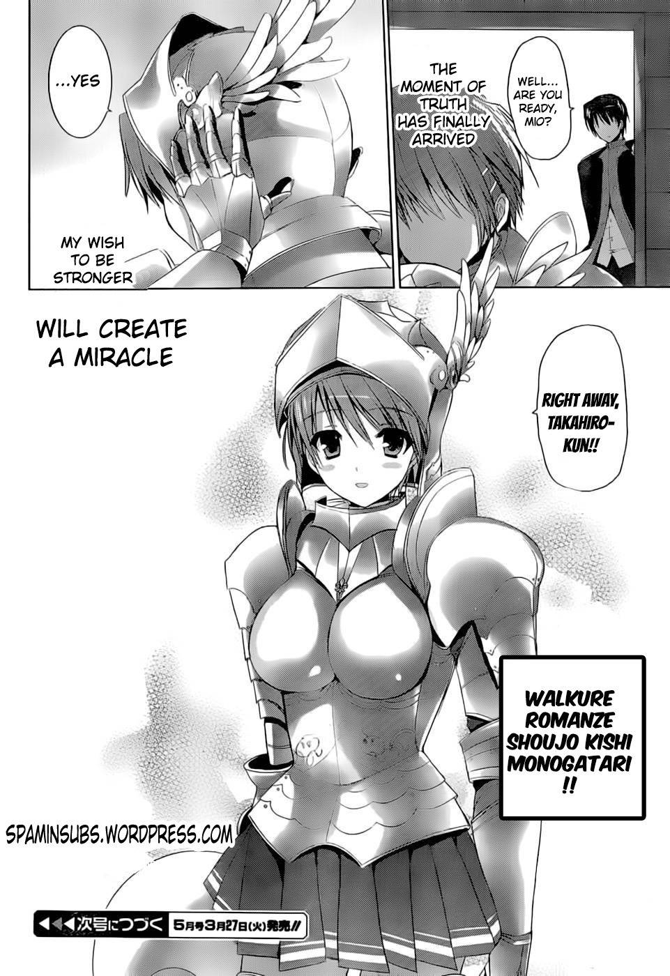 Walkure Romanze - Shoujo Kishi Monogatari Chapter 0 page 7 - Chapter 0: Prologue