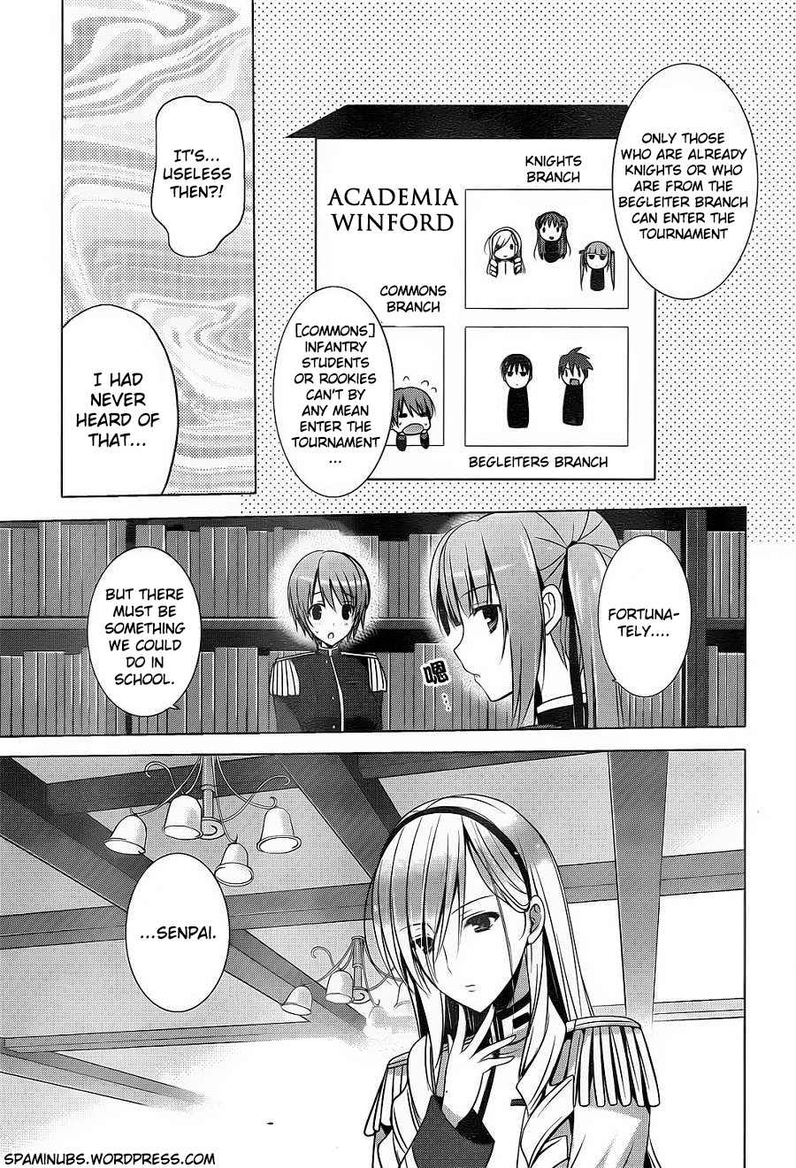 Walkure Romanze - Shoujo Kishi Monogatari Chapter 6 page 25 - Chapter 6: Takahiro's Knight