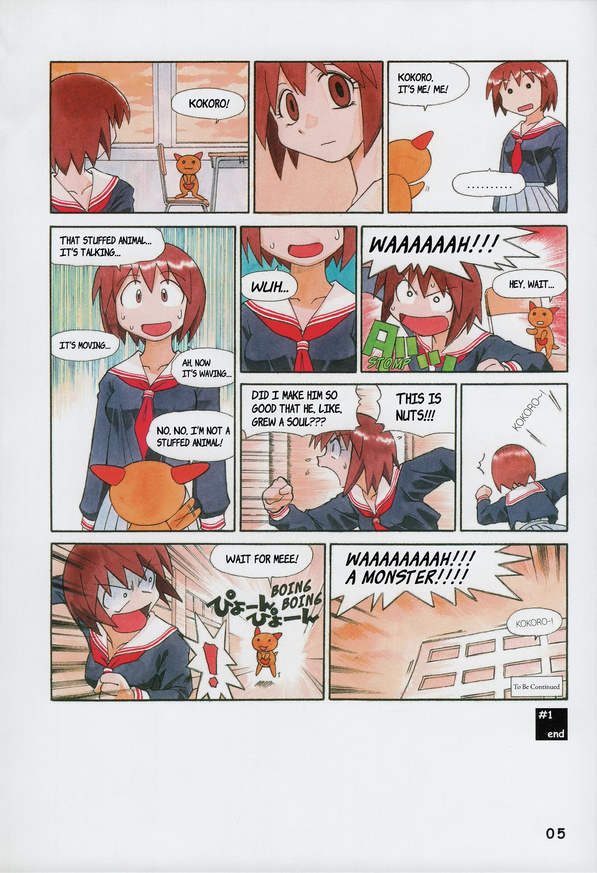 Wallaby Chapter 1 page 6 - Chapter 1: Kokoro & Wallaby