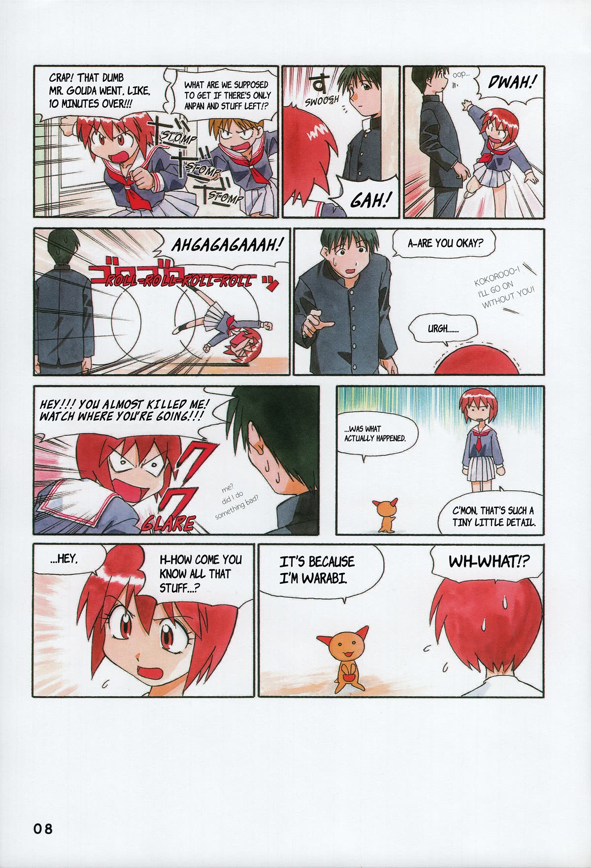 Wallaby Chapter 2 page 3 - Chapter 2: Warabi is Now Wallaby