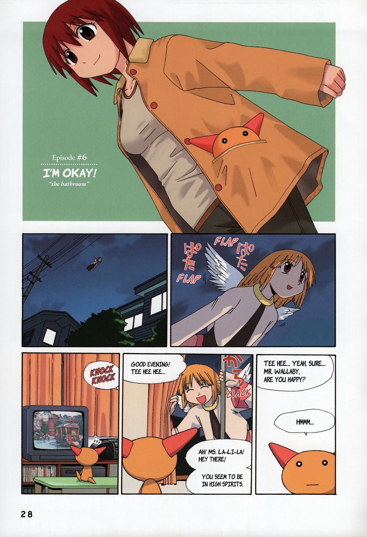 Wallaby Chapter 6 page 1 - Chapter 6: I'm Okay!