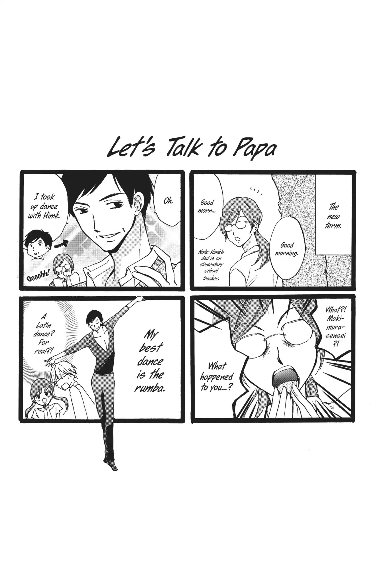 Waltz no Ojikan Chapter 13 page 37 - Vol.3 Final Chapter: It Was You.
