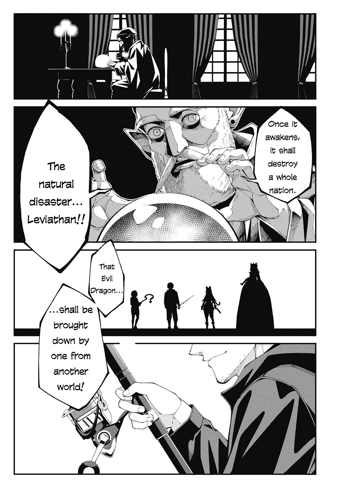 Wandering Around Another World With Just One Fishing Rod Chapter 1 page 1 - Chapter 1: Welcome to Another World