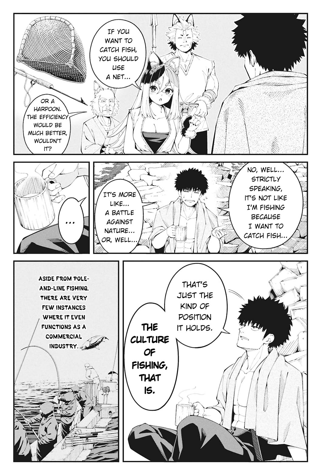 Wandering Around Another World With Just One Fishing Rod Chapter 1 page 22 - Chapter 1: Welcome to Another World