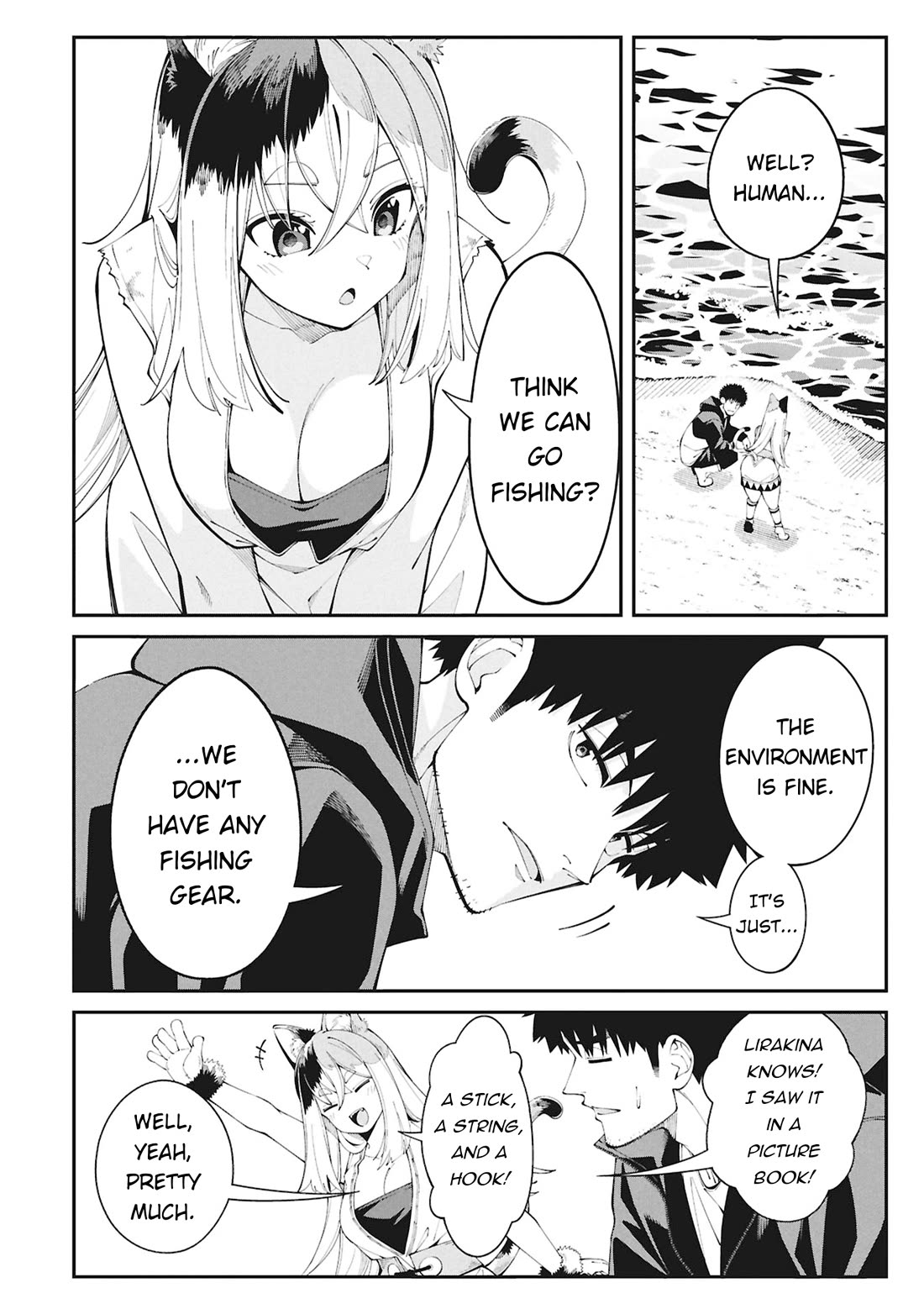 Wandering Around Another World With Just One Fishing Rod Chapter 1 page 27 - Chapter 1: Welcome to Another World