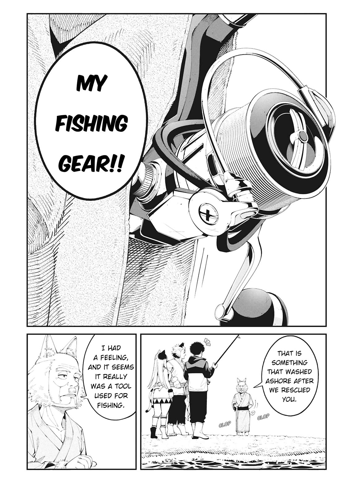 Wandering Around Another World With Just One Fishing Rod Chapter 1 page 29 - Chapter 1: Welcome to Another World
