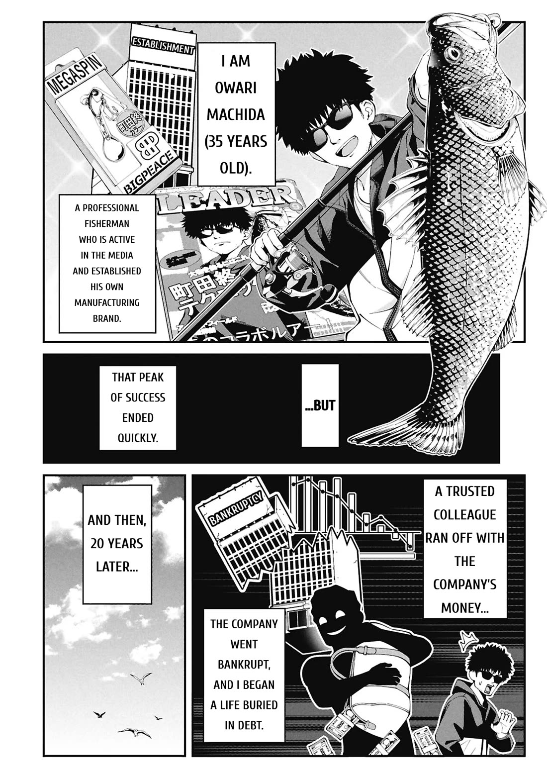 Wandering Around Another World With Just One Fishing Rod Chapter 1 page 3 - Chapter 1: Welcome to Another World