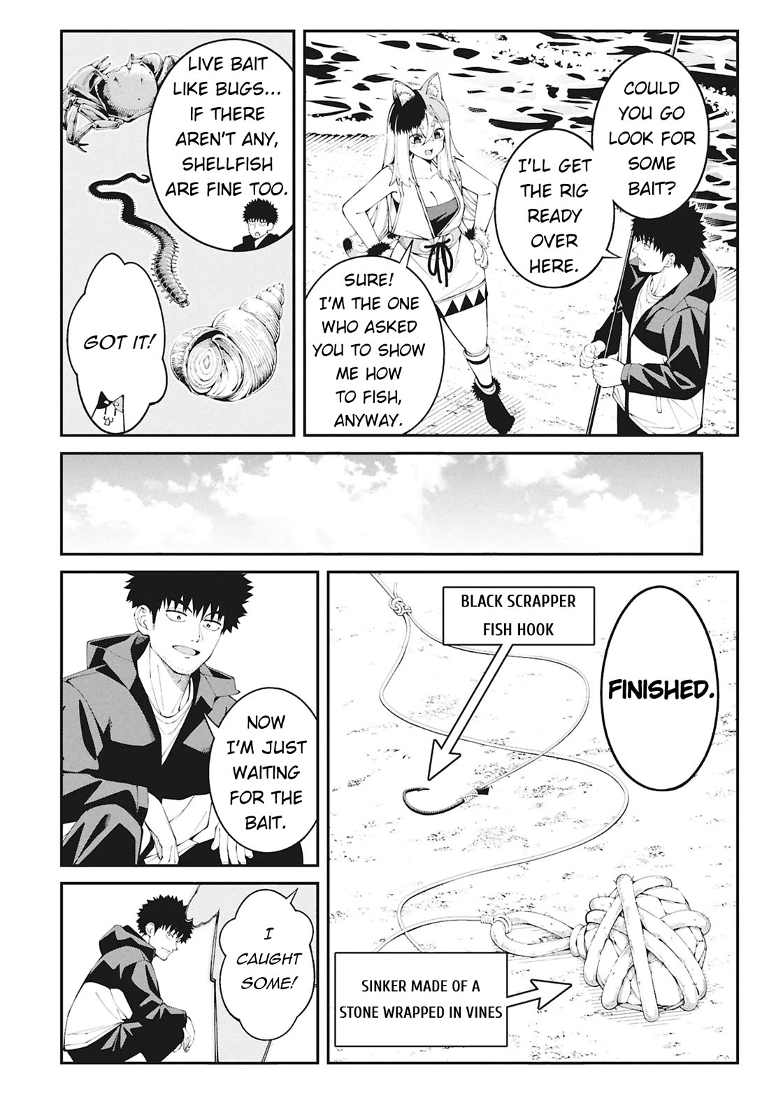 Wandering Around Another World With Just One Fishing Rod Chapter 1 page 33 - Chapter 1: Welcome to Another World