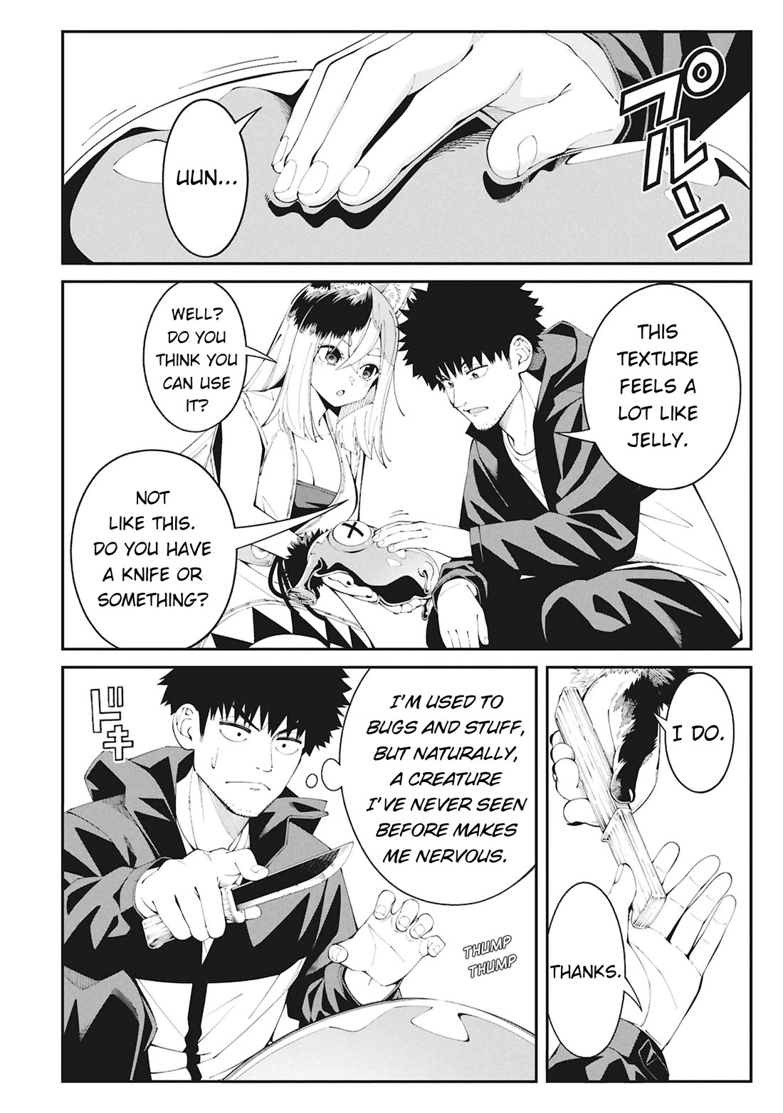 Wandering Around Another World With Just One Fishing Rod Chapter 1 page 35 - Chapter 1: Welcome to Another World