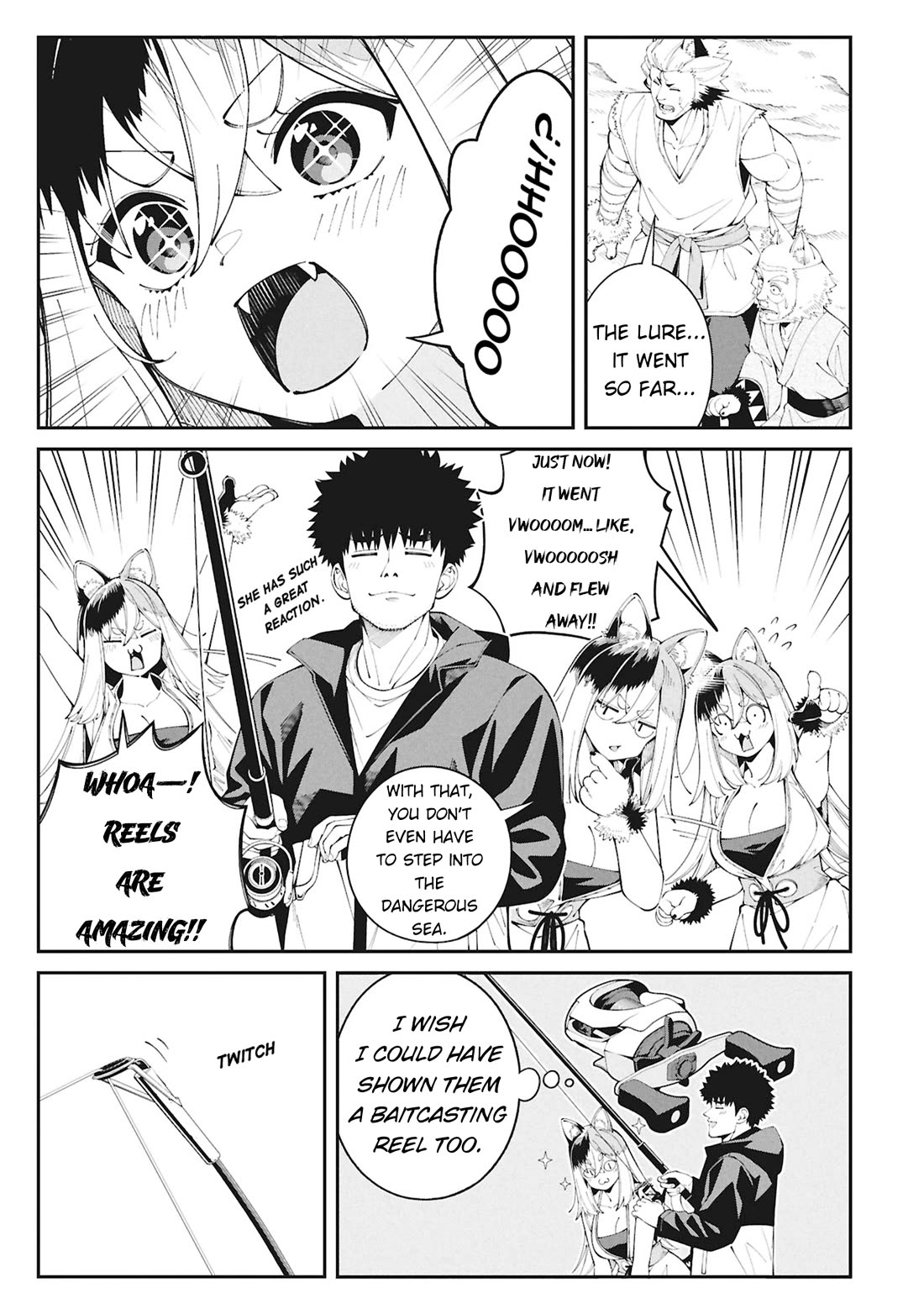 Wandering Around Another World With Just One Fishing Rod Chapter 1 page 42 - Chapter 1: Welcome to Another World