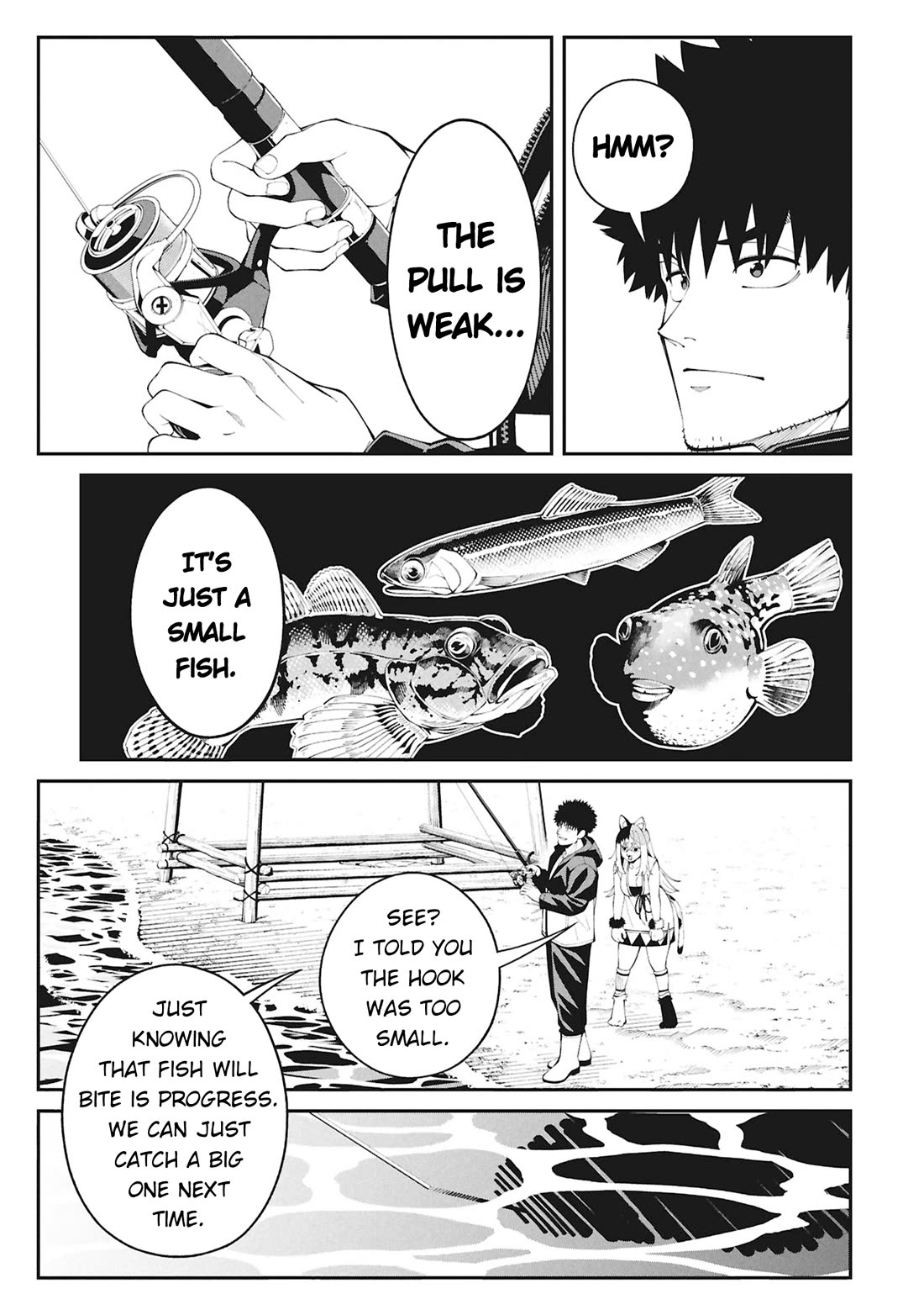 Wandering Around Another World With Just One Fishing Rod Chapter 1 page 44 - Chapter 1: Welcome to Another World