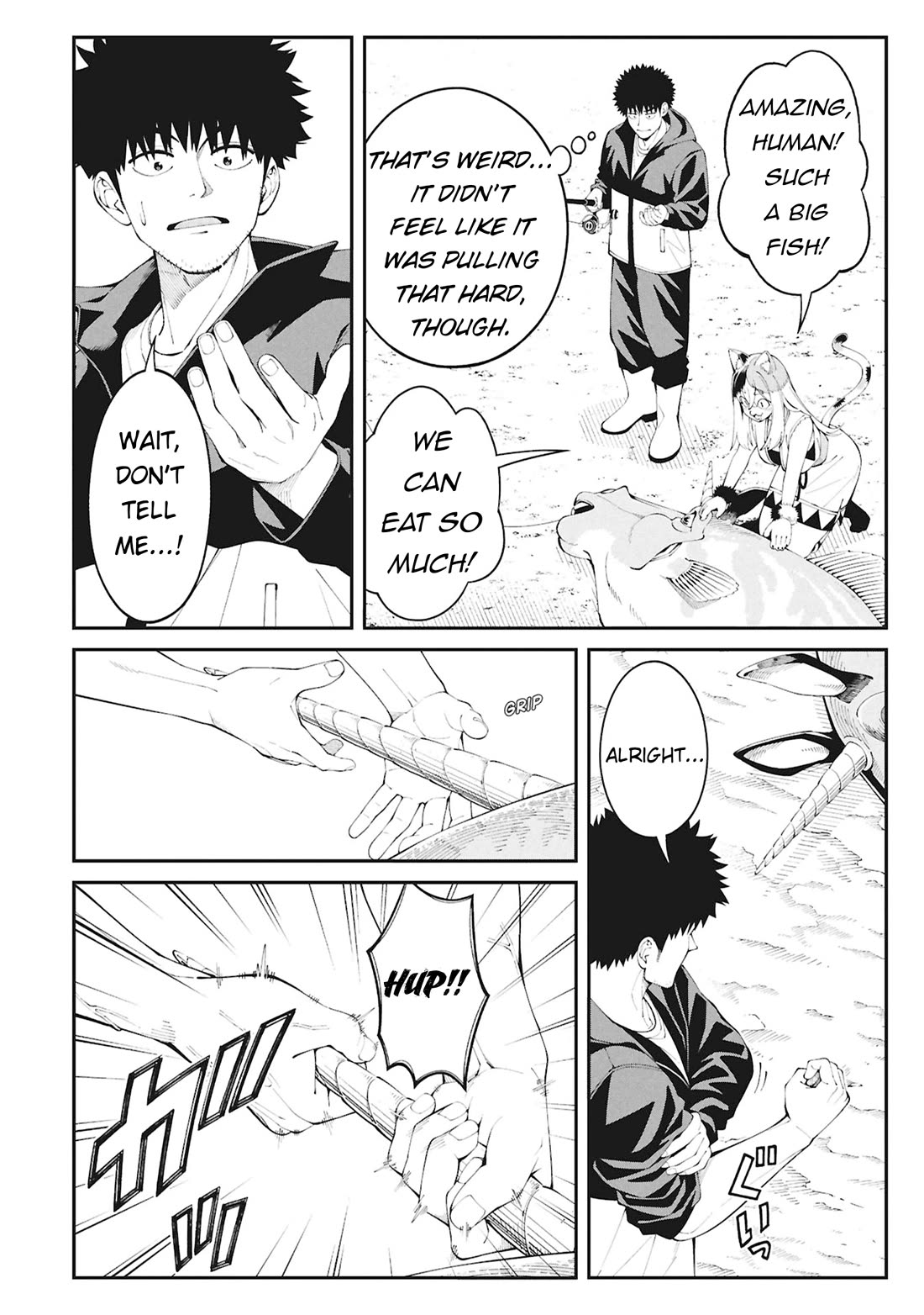Wandering Around Another World With Just One Fishing Rod Chapter 1 page 46 - Chapter 1: Welcome to Another World