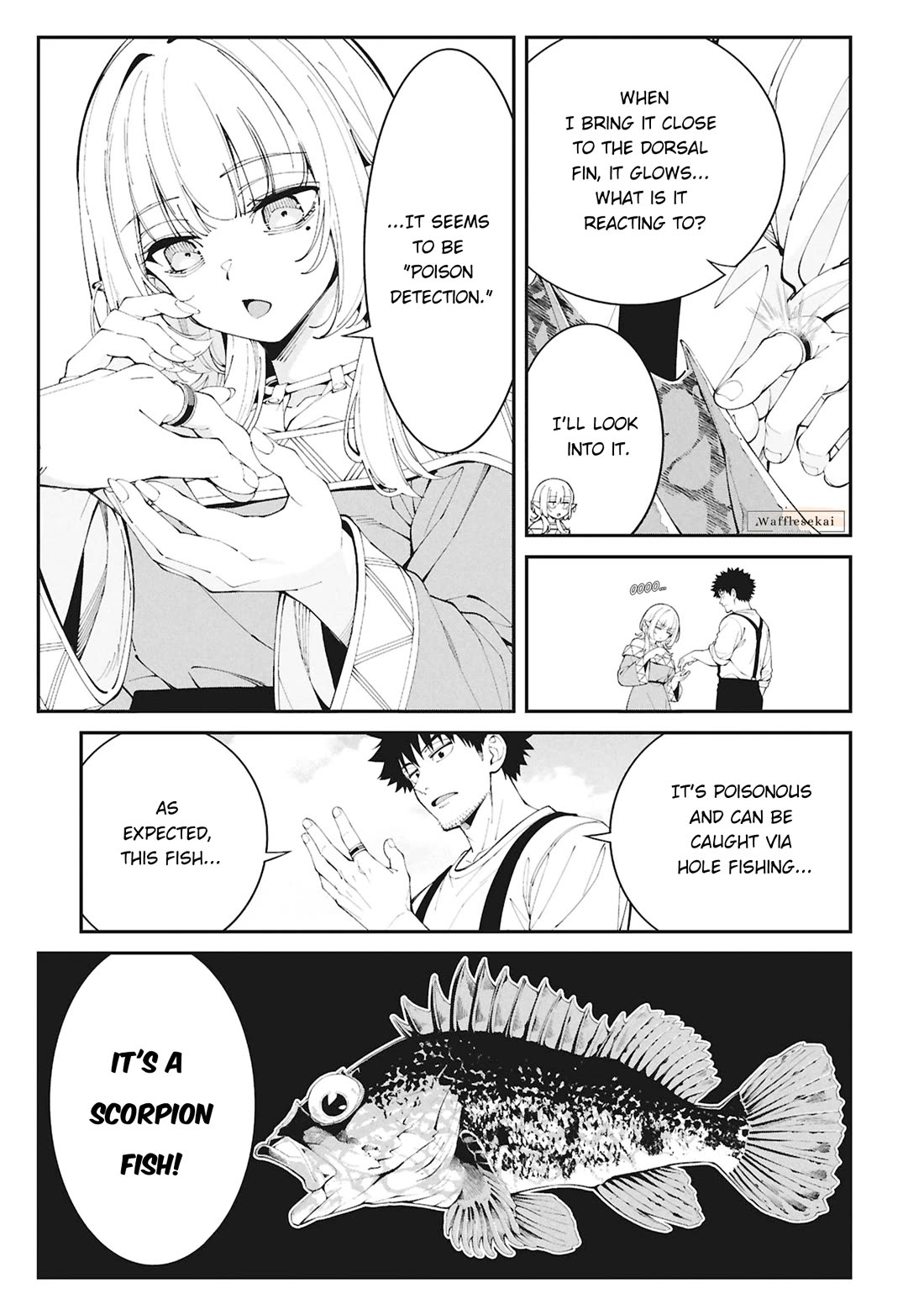 Wandering Around Another World With Just One Fishing Rod Chapter 10 page 11 - Chapter 10: The Fisherman Uses the Rockfish