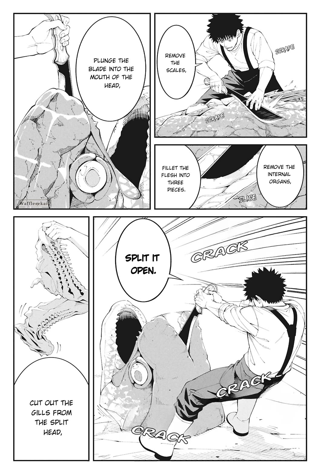 Wandering Around Another World With Just One Fishing Rod Chapter 10 page 13 - Chapter 10: The Fisherman Uses the Rockfish