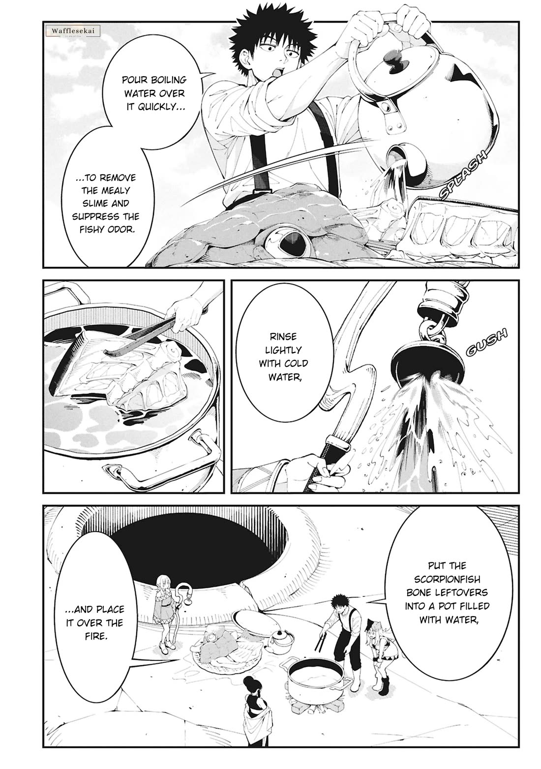 Wandering Around Another World With Just One Fishing Rod Chapter 10 page 14 - Chapter 10: The Fisherman Uses the Rockfish