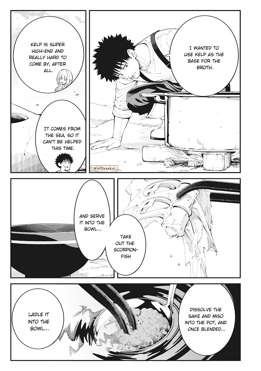 Wandering Around Another World With Just One Fishing Rod Chapter 10 page 15 - Chapter 10: The Fisherman Uses the Rockfish