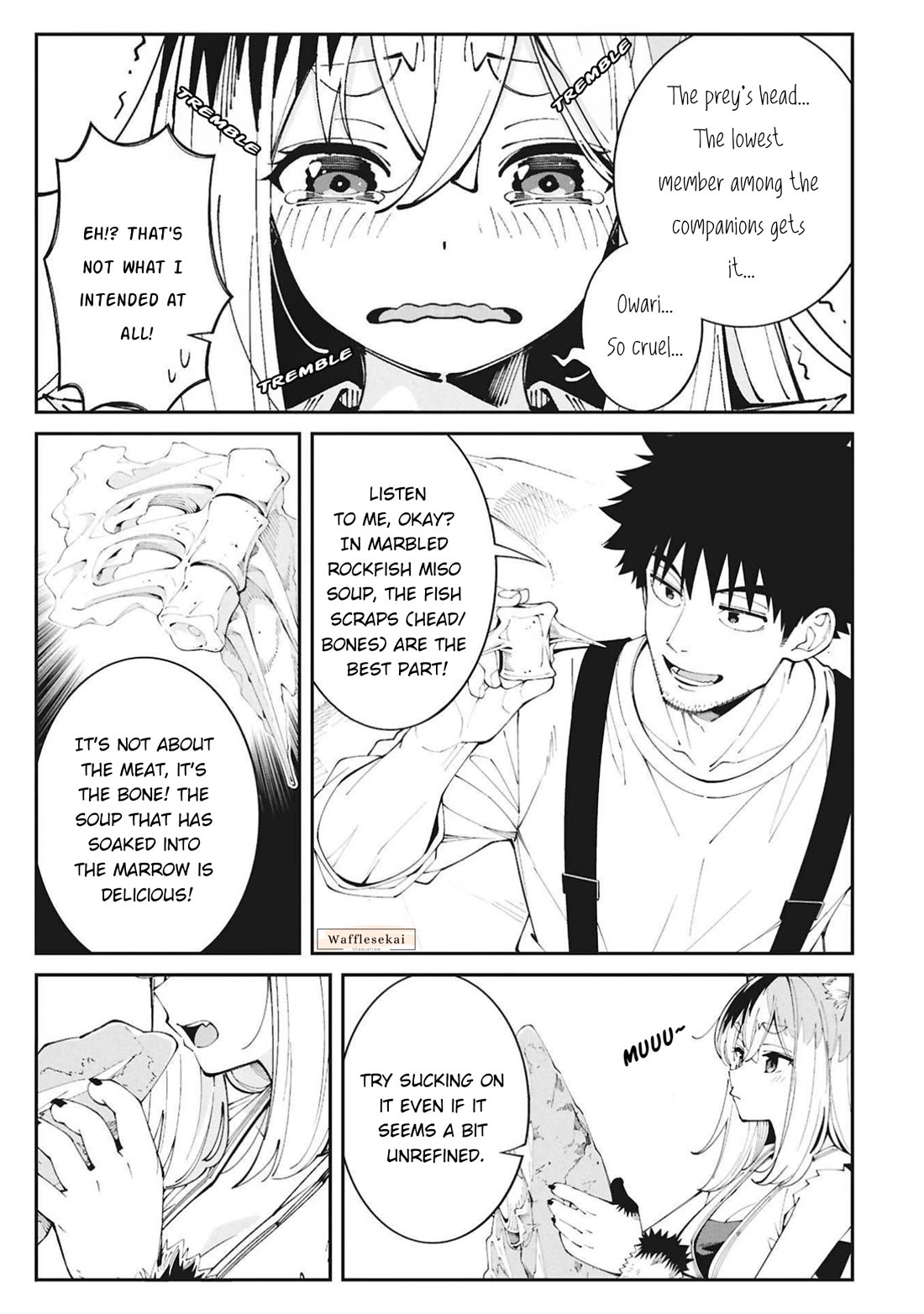 Wandering Around Another World With Just One Fishing Rod Chapter 10 page 21 - Chapter 10: The Fisherman Uses the Rockfish