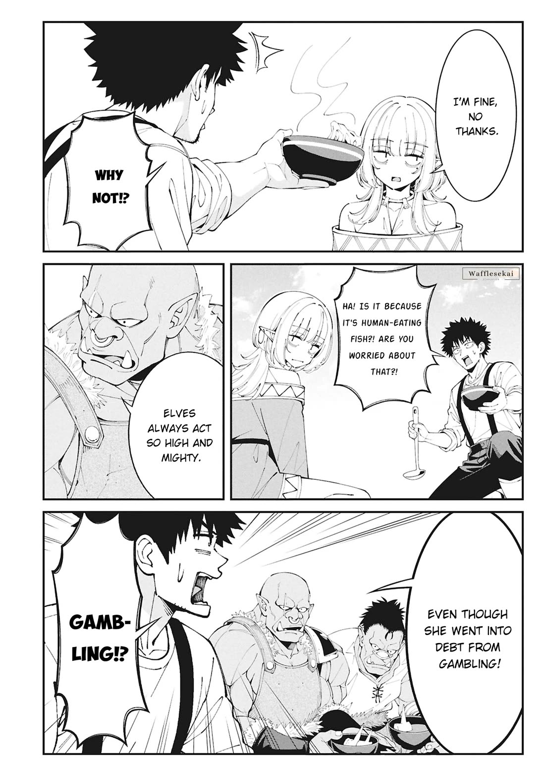Wandering Around Another World With Just One Fishing Rod Chapter 10 page 24 - Chapter 10: The Fisherman Uses the Rockfish