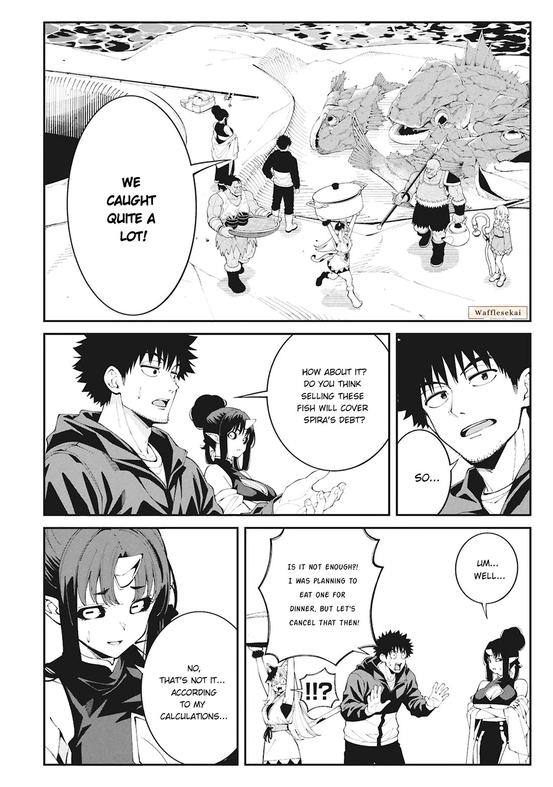Wandering Around Another World With Just One Fishing Rod Chapter 10 page 6 - Chapter 10: The Fisherman Uses the Rockfish