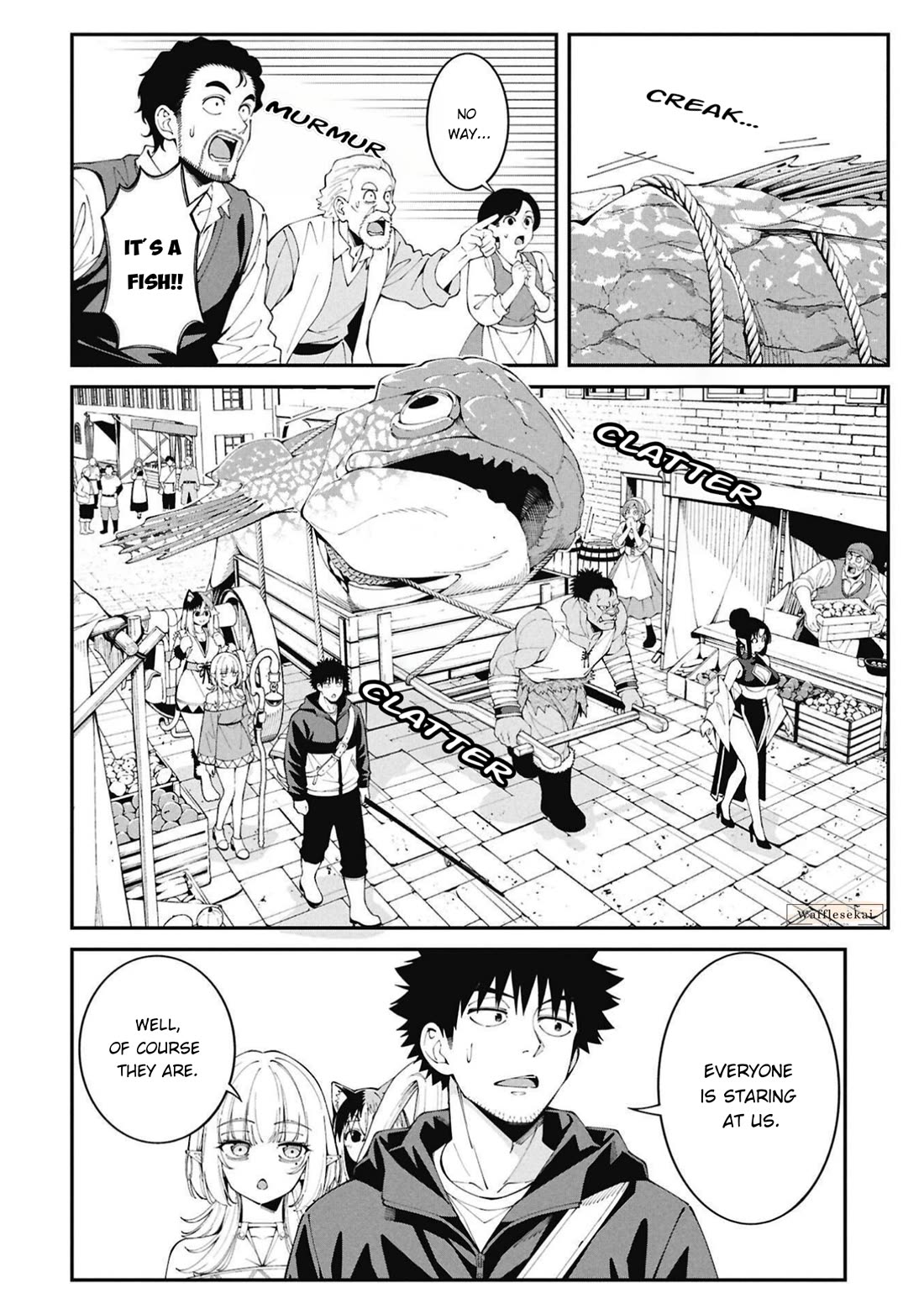 Wandering Around Another World With Just One Fishing Rod Chapter 11 page 2 - Chapter 11: The Fisherman Goes to the Guild