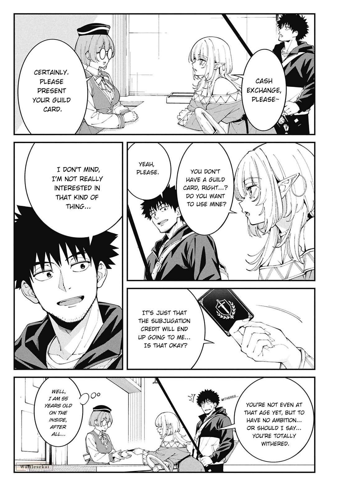 Wandering Around Another World With Just One Fishing Rod Chapter 11 page 5 - Chapter 11: The Fisherman Goes to the Guild