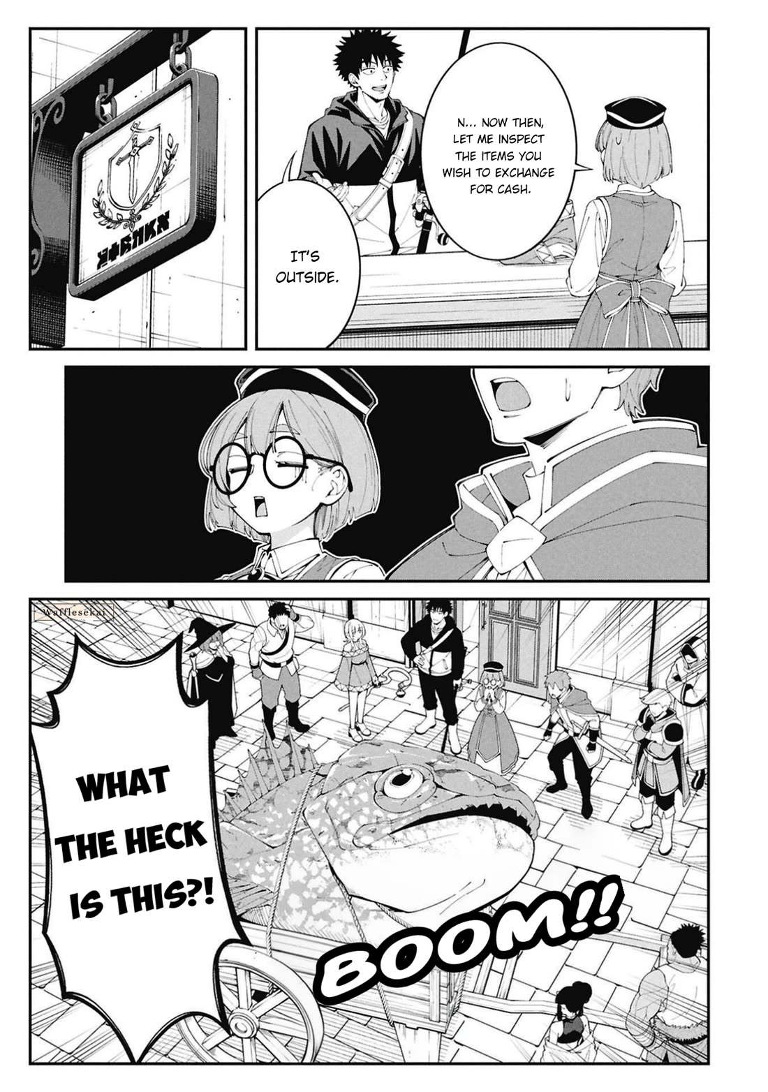 Wandering Around Another World With Just One Fishing Rod Chapter 11 page 7 - Chapter 11: The Fisherman Goes to the Guild