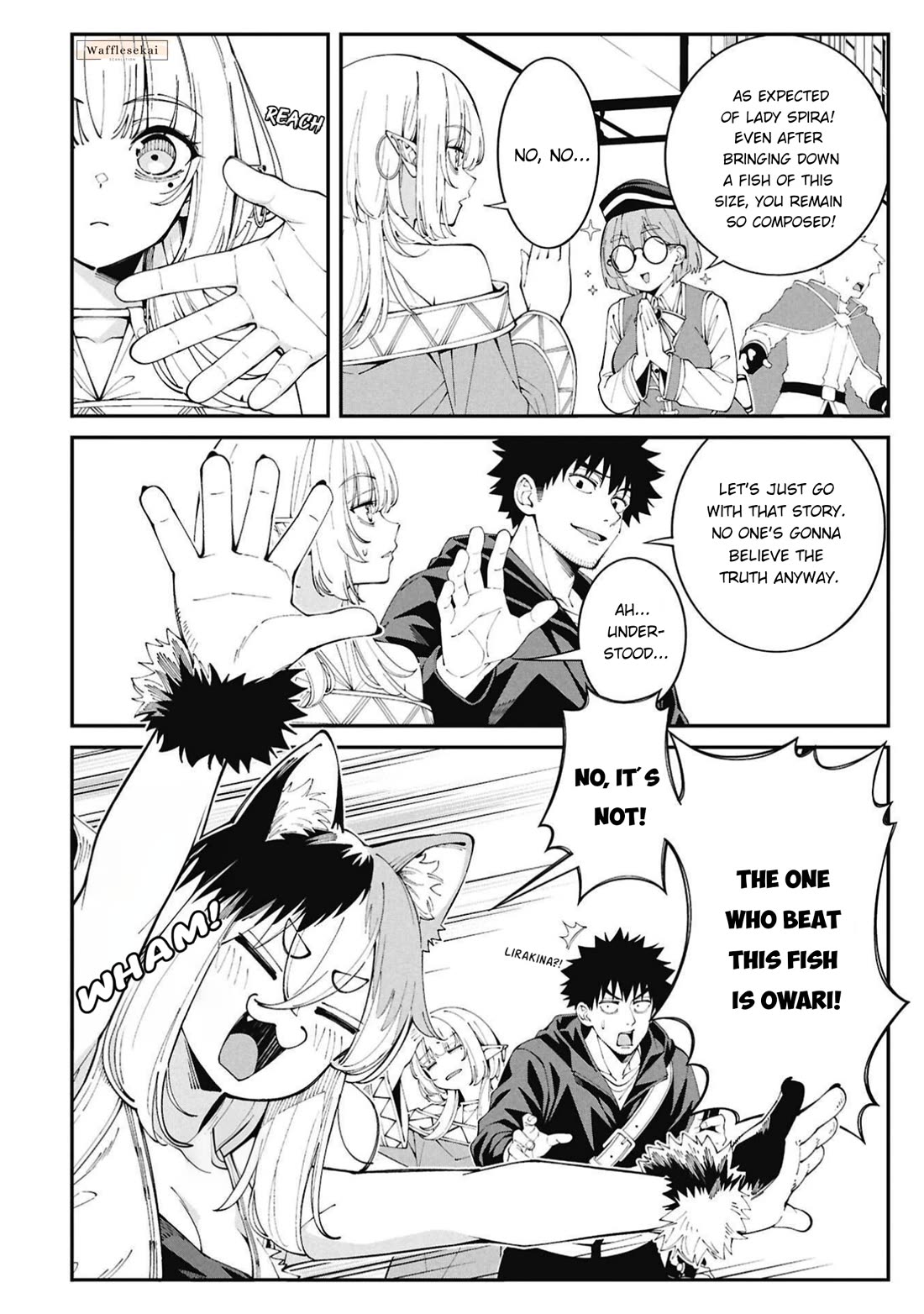 Wandering Around Another World With Just One Fishing Rod Chapter 11 page 8 - Chapter 11: The Fisherman Goes to the Guild