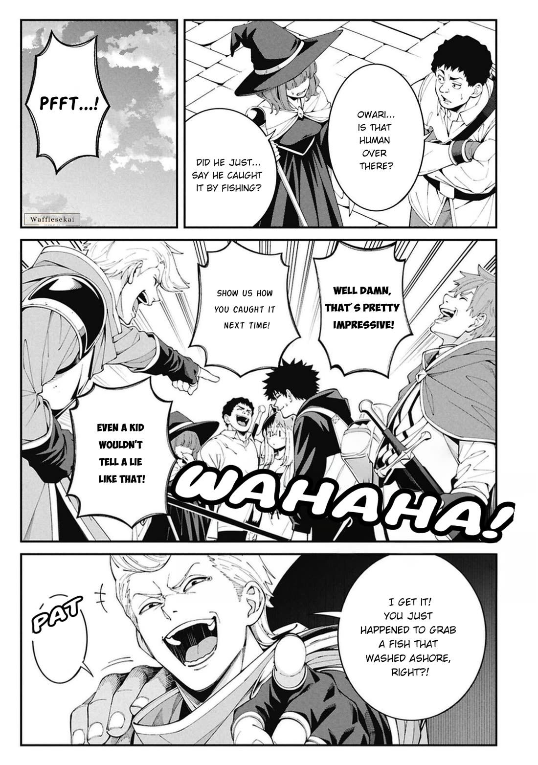 Wandering Around Another World With Just One Fishing Rod Chapter 11 page 9 - Chapter 11: The Fisherman Goes to the Guild
