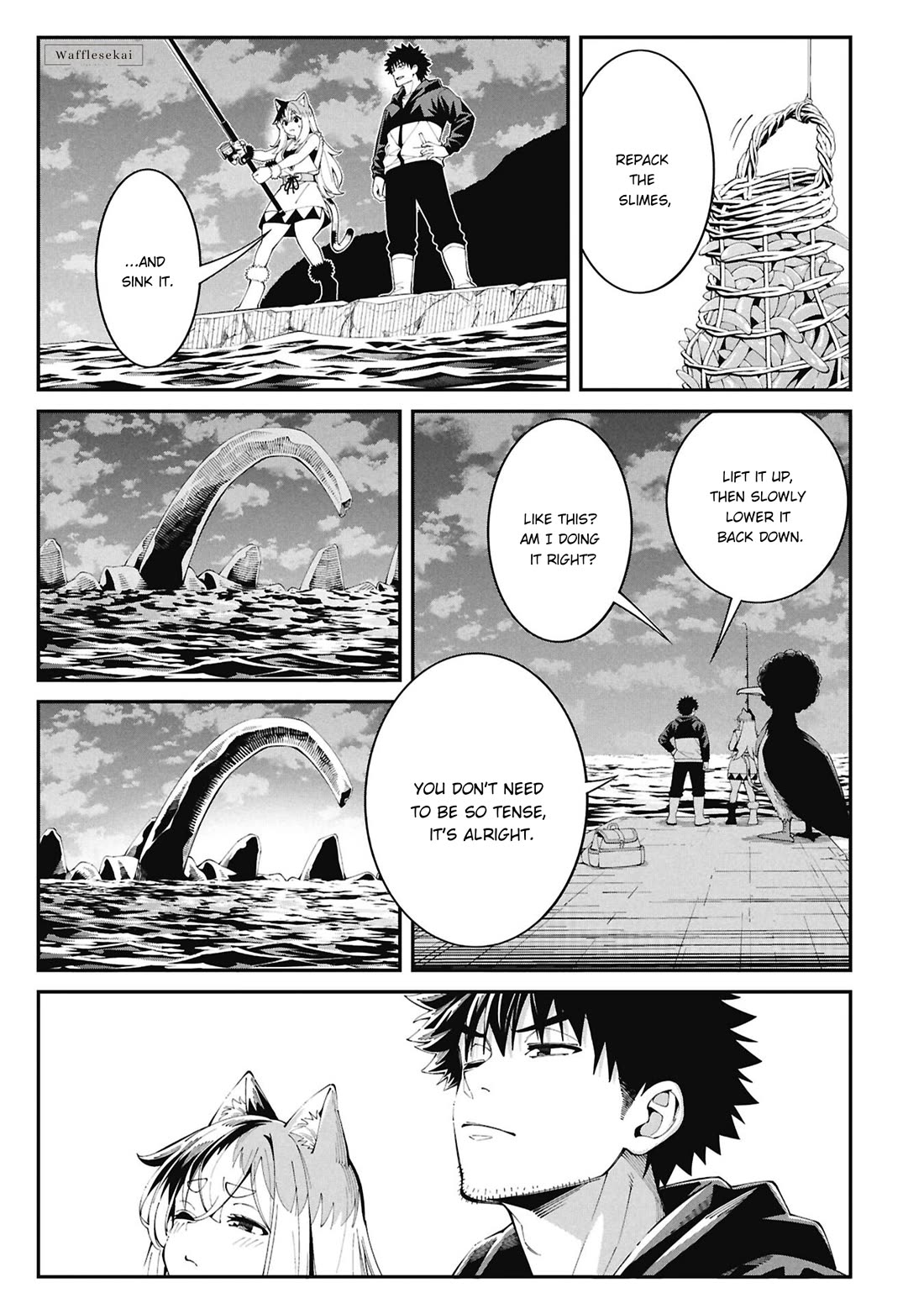 Wandering Around Another World With Just One Fishing Rod Chapter 12 page 11 - Chapter 12: The Fisherman Gets Up Early